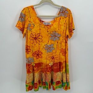 Jams World Hattie Sun Grid mini dress